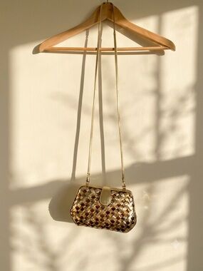 Vintage Mixed Metallics Bag: Panache by Ganson